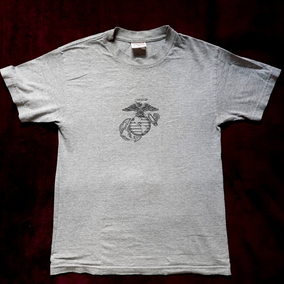 TCX Apparel Other - TCX Apparel S Gray Short Sleeve Marines T-Shirt